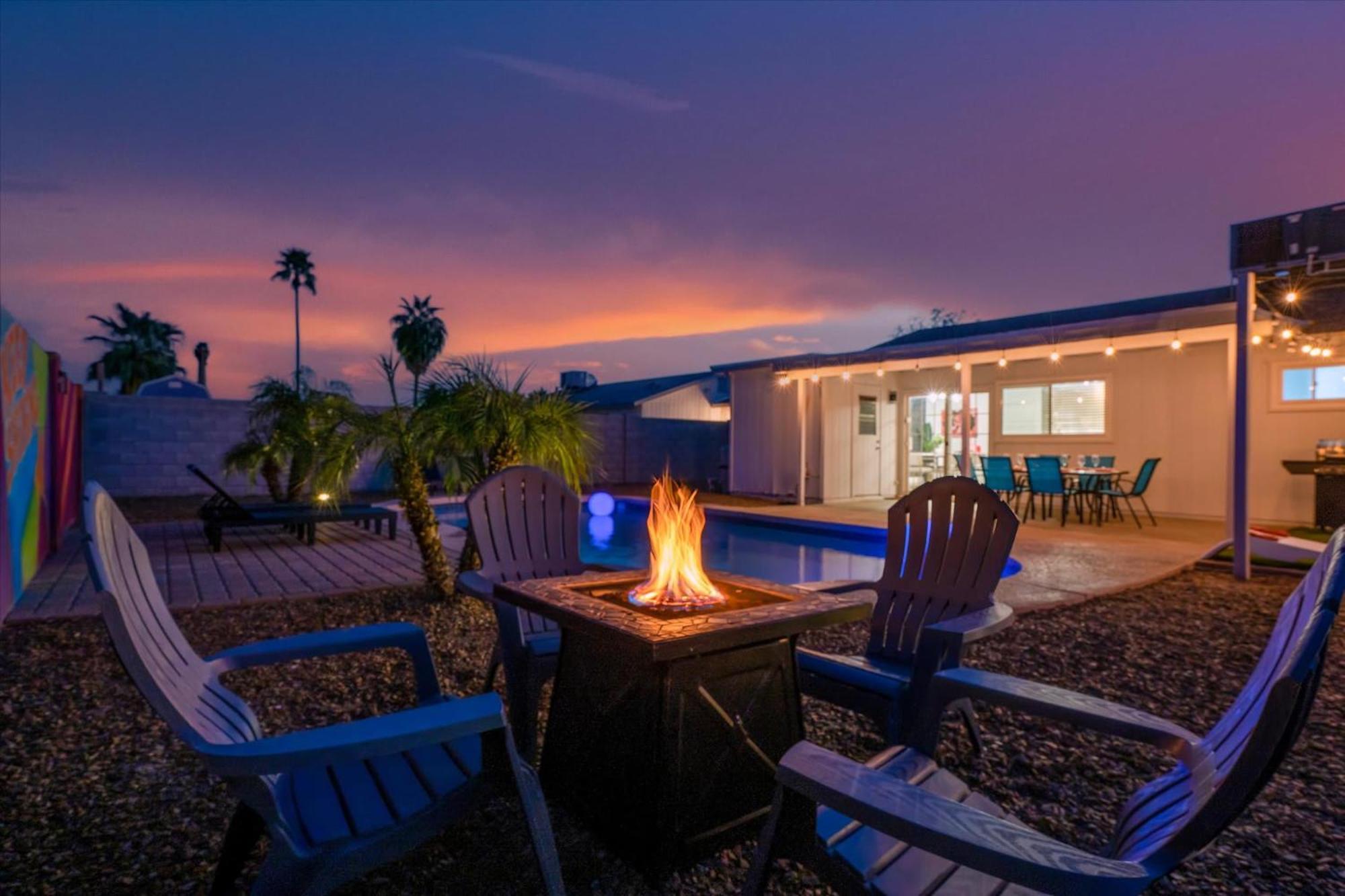 Mini Golf Fire Pit Pool Game Room Chandler Esterno foto